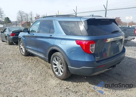 2020 Ford Explorer Xlt z USA, uszkodzony, nr VIN 1FMSK8DH8LGA90457